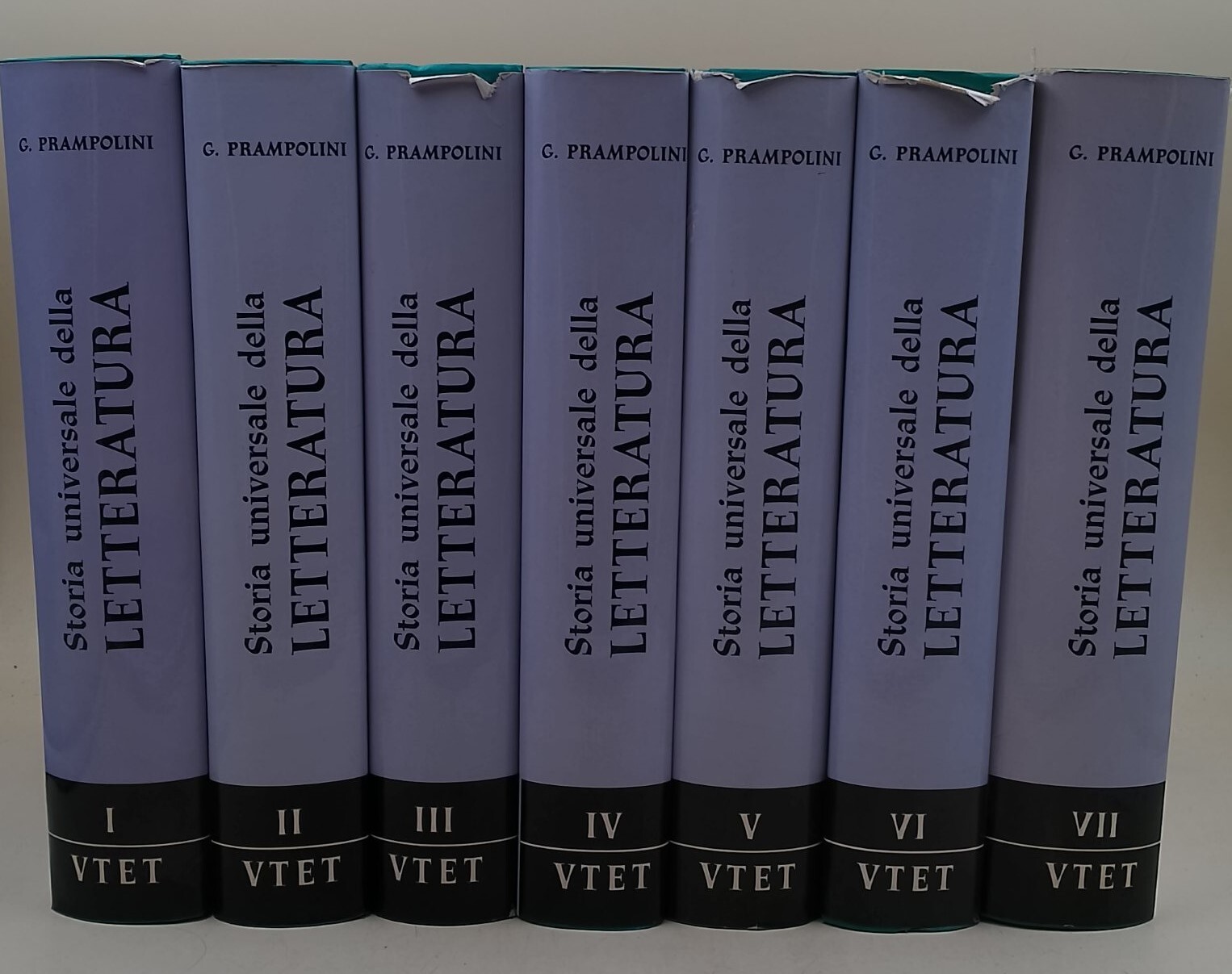 Storia universale della Letteratura-7 Voll.