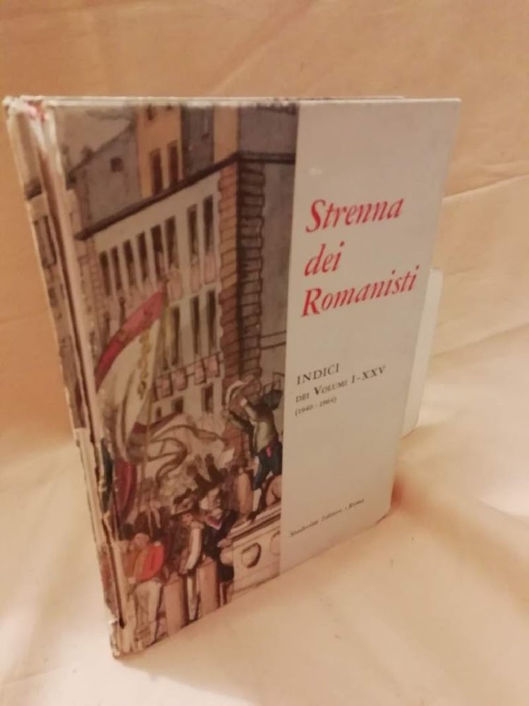 STRENNA DEI ROMANISTI- INDICI VOLL. I-XXV( 1940-1964)(1965)