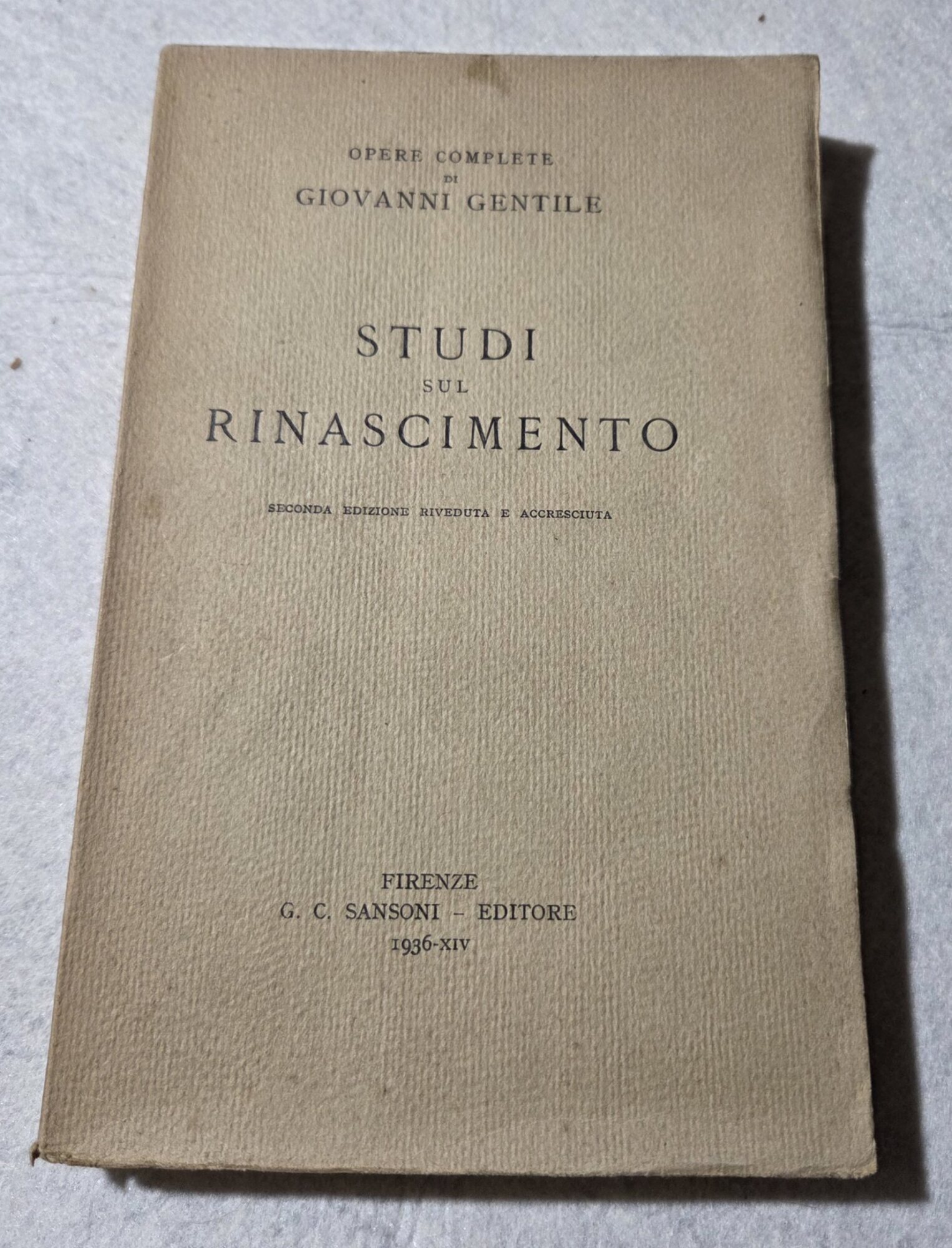 Studi sul Rinascimento