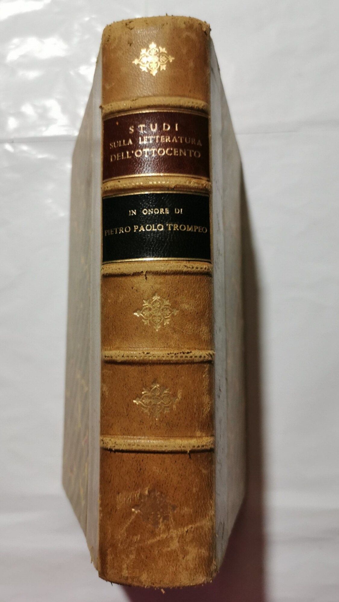 Studi sulla letteratura dell'ottocento -In onore di Pietro Paolo Trompeo