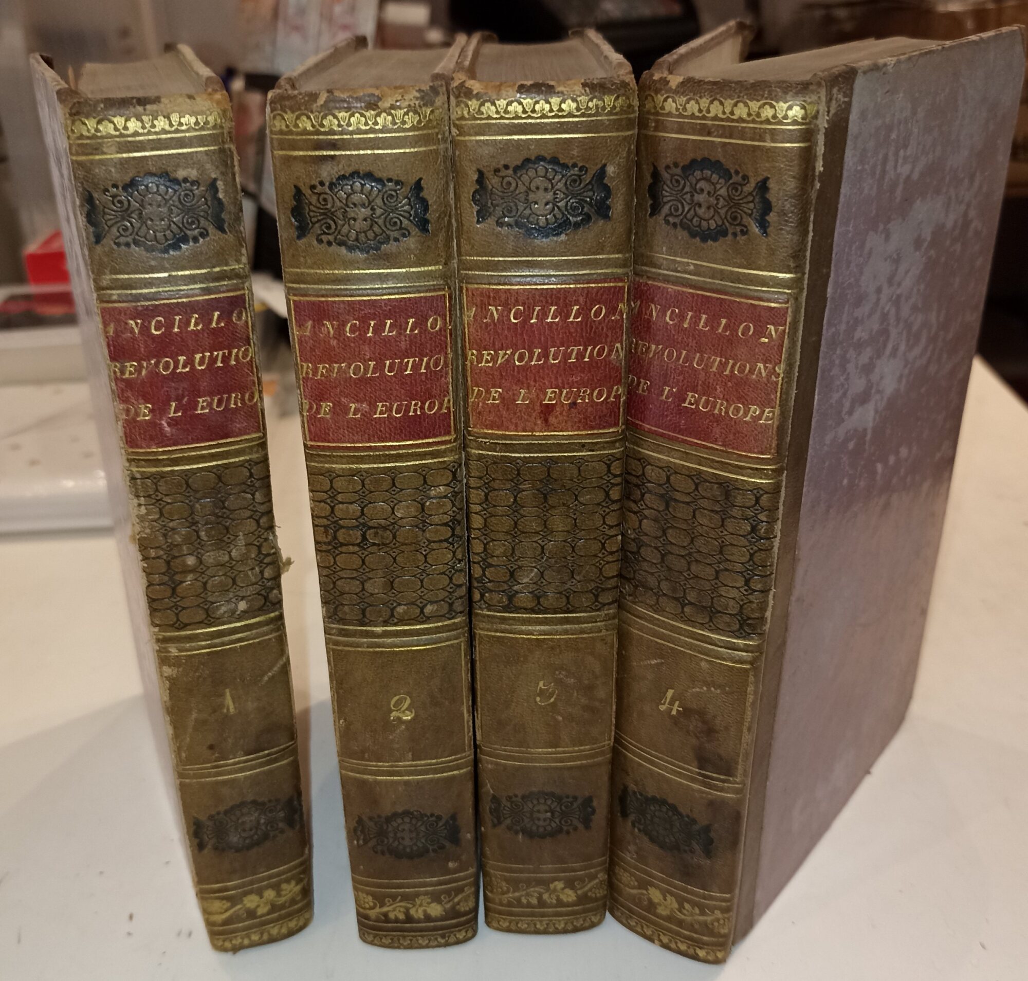 Tableau des révolutions du système politique de l'Europe depuis la …