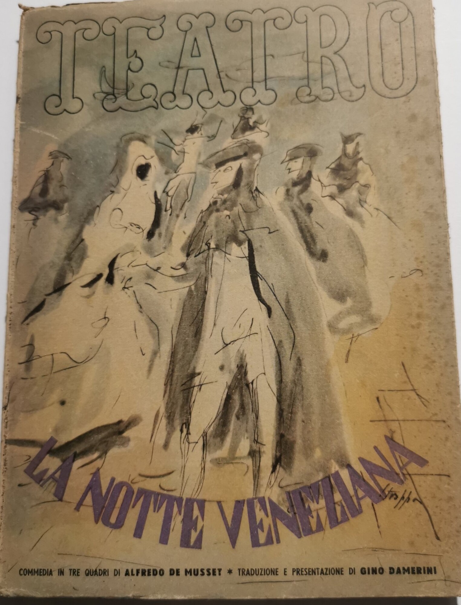 Teatro-La notte veneziana ovvero le nozze di Lauretta