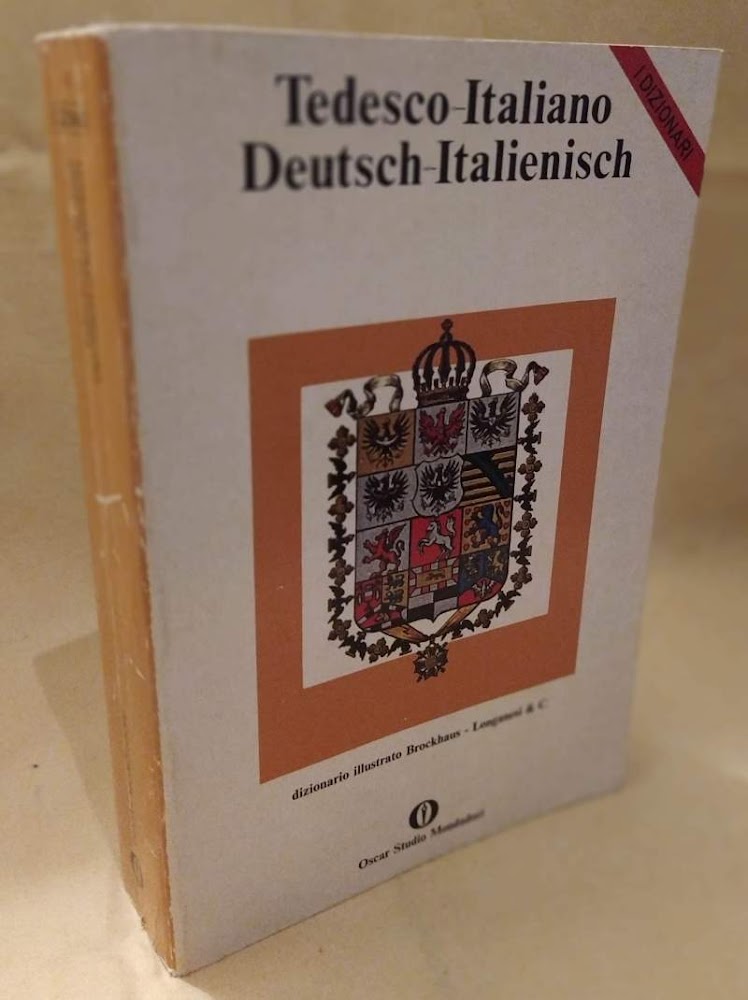 TEDESCO-ITALIANO DEUTSCH-ITALIENISCH dizionario illustrato Brockhaus-Longanesi &amp; C. (1980)