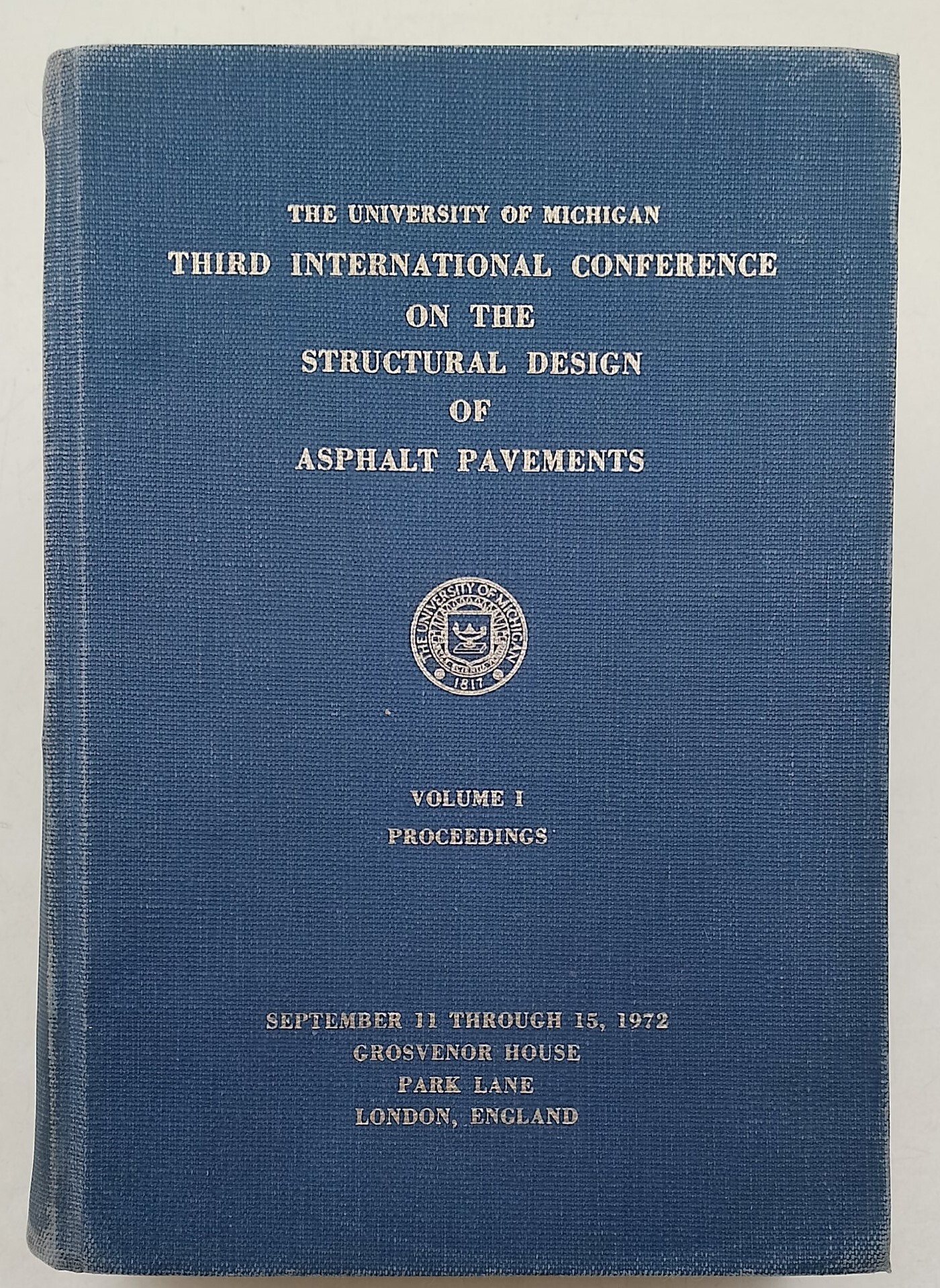 Third international conference on the structural design of asphalt pavement- …