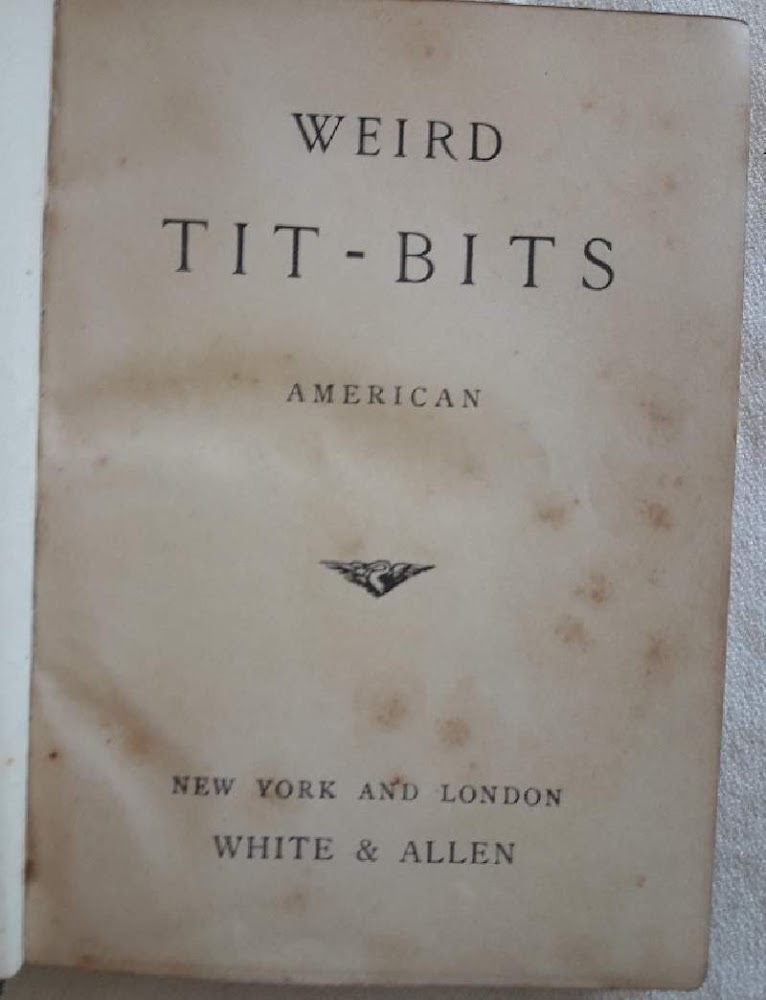 TIT BITS-AMERICAN