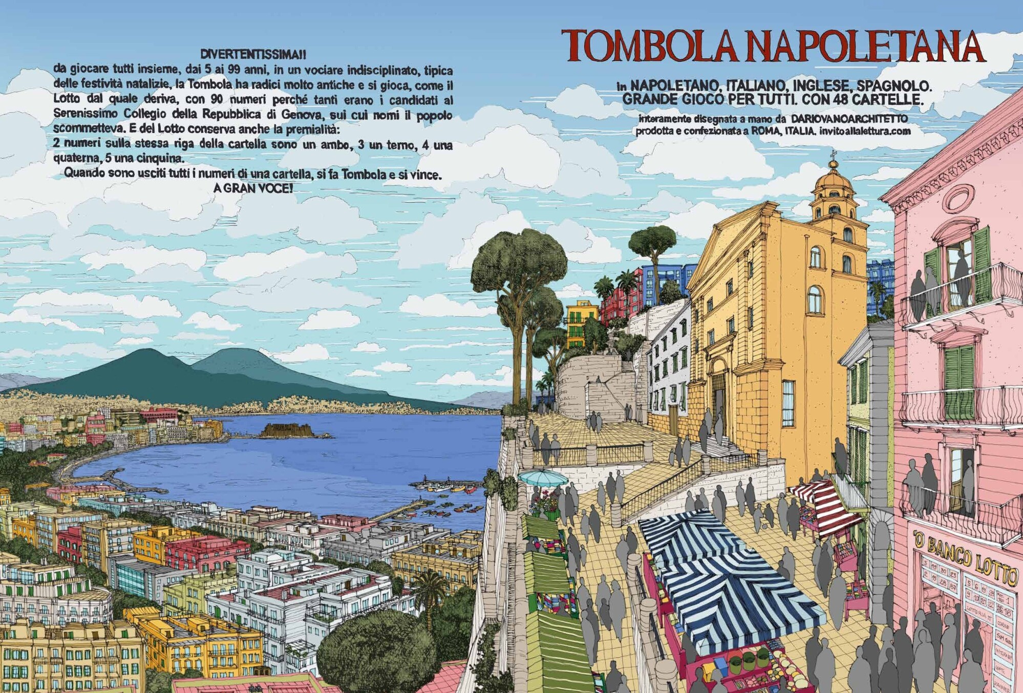 TOMBOLA NAPOLETANA GRANDE GIOCO PER TUTTI, DAI 5 AI 99 …