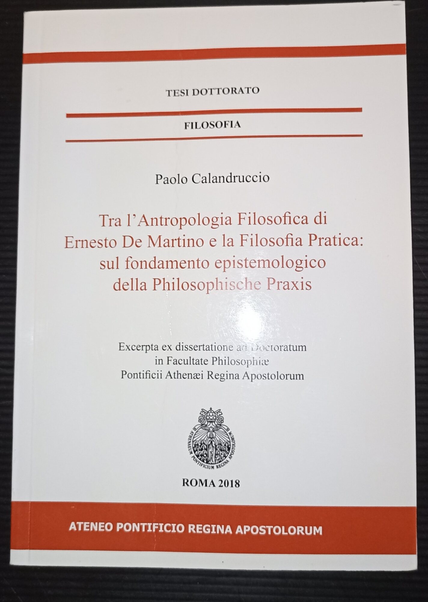 Tra l'Antropologia Filosofica di Ernesto De Martino e la Filosofia …