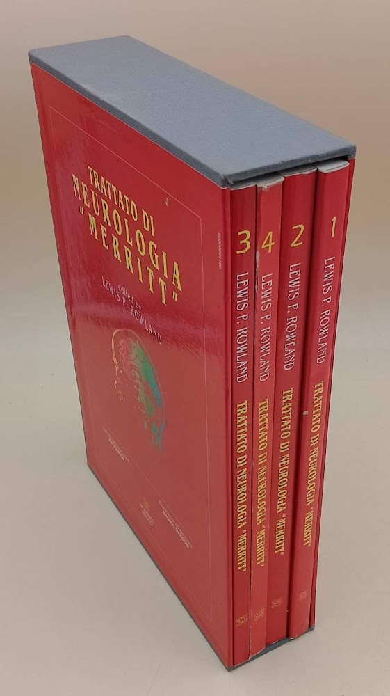 TRATTATO DI NEUROLOGIA MERRITT- 4 VOLL. IN COFANETTO-( 1992)