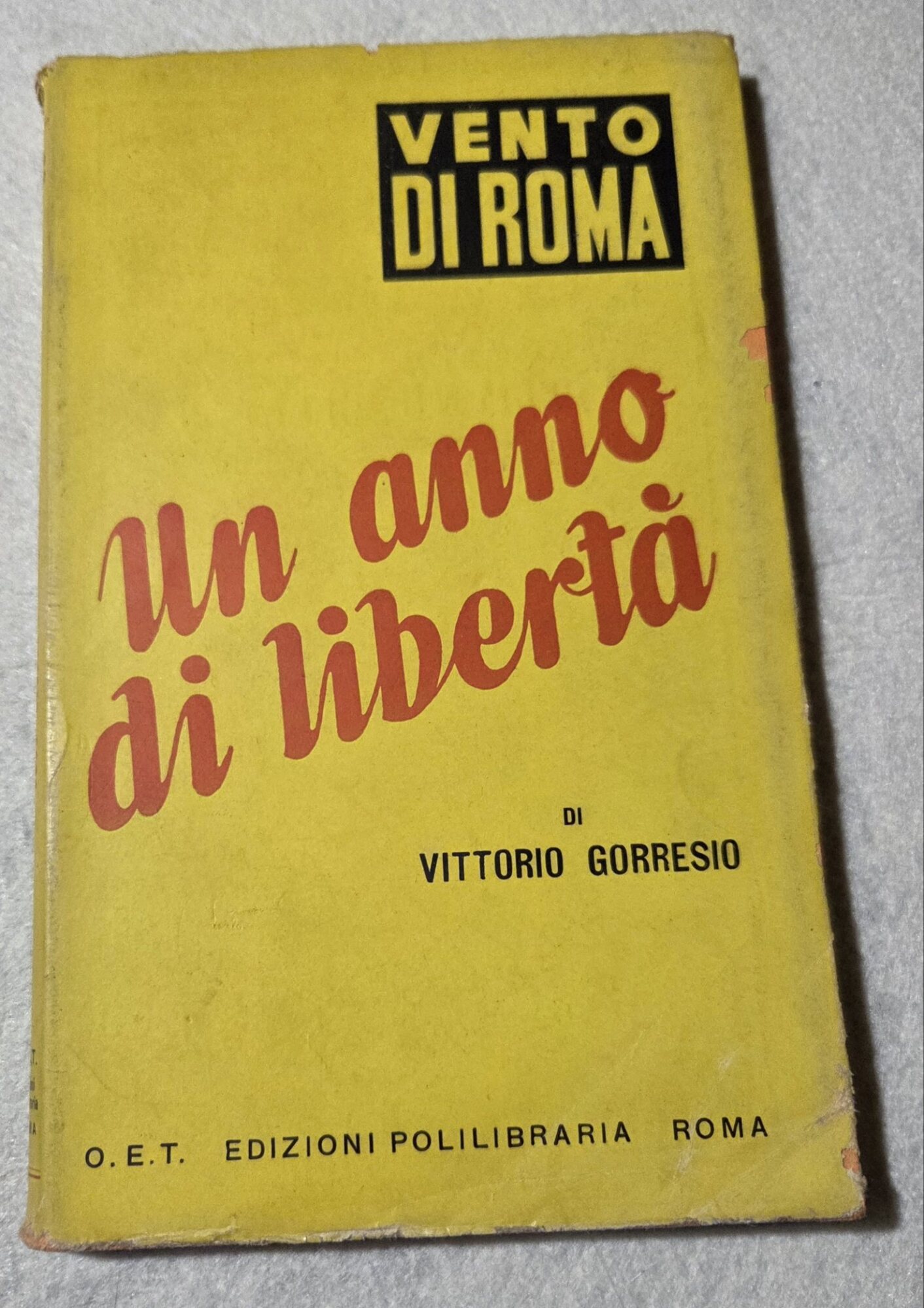Un anno di liberta'