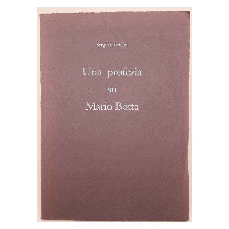 UNA PROFEZIA SU MARIO BOTTA(1995)