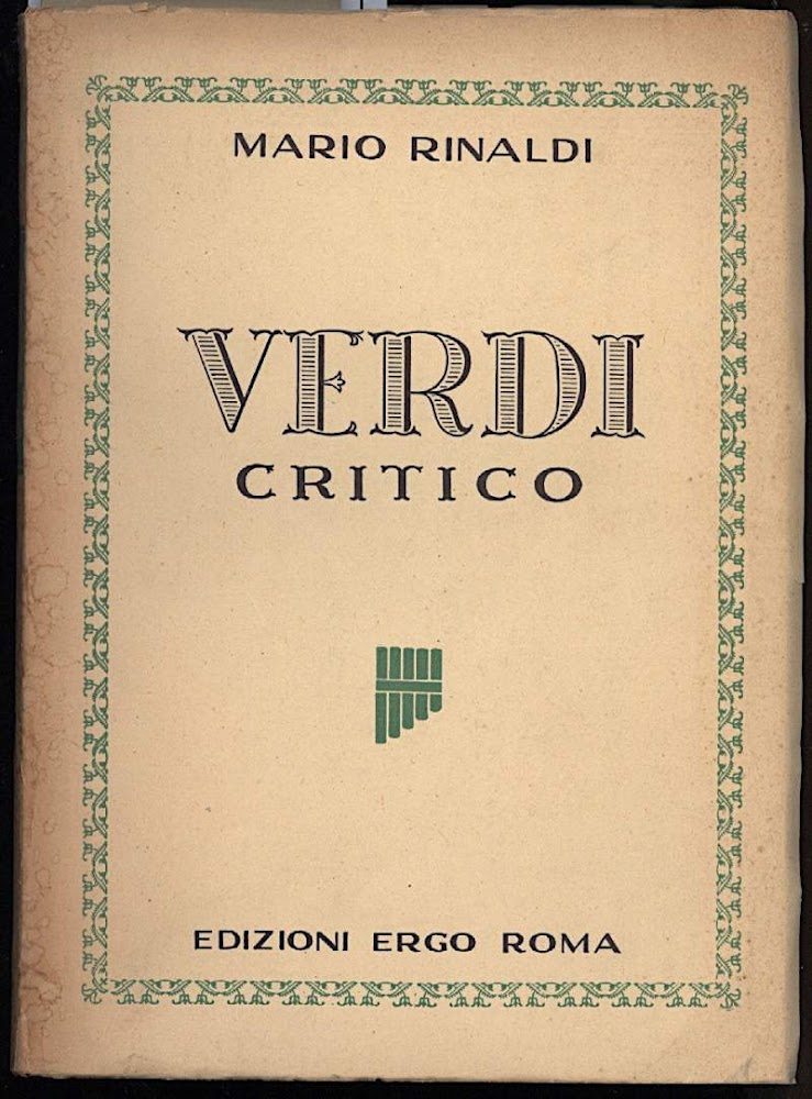 VERDI CRITICO