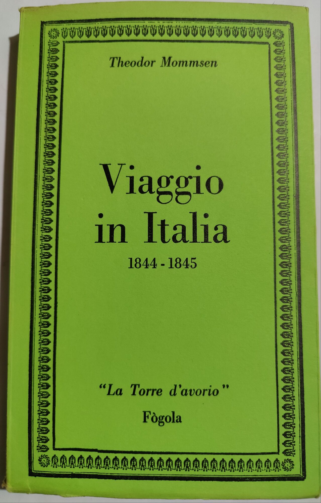 Viaggio in Italia 1844- 1845