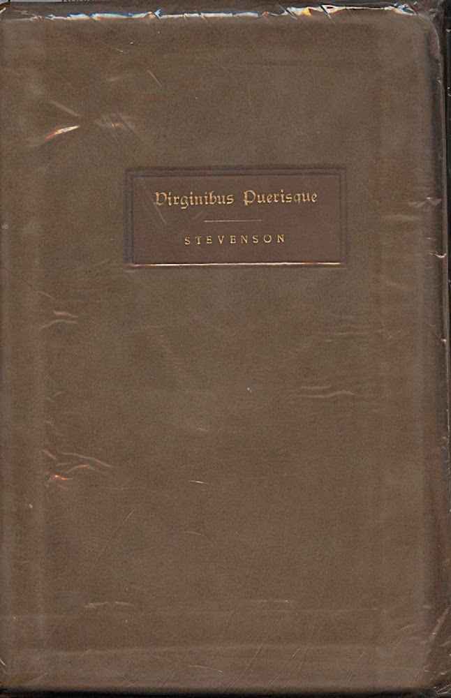 VIRGINIBUS PUERISQUE an essay in four parts