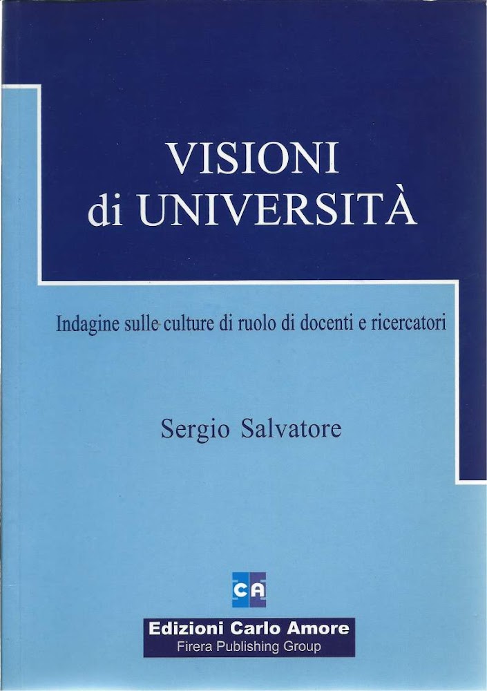 VISIONI DI UNIVERSITÀ - Indagine sulle culture di ruolo di …