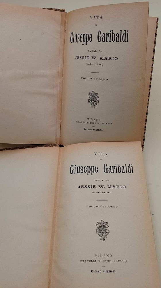 VITA DI GIUSEPPE GARIBALDI- 2 VOLL.( 1910)