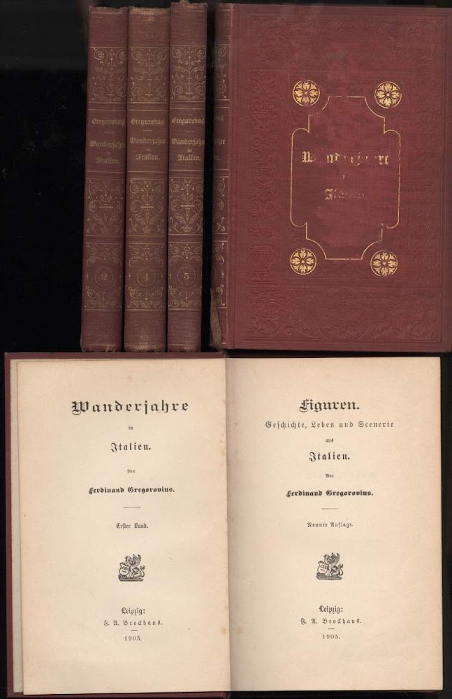 WANDERJAHRE IN ITALIEN 5 Voll.