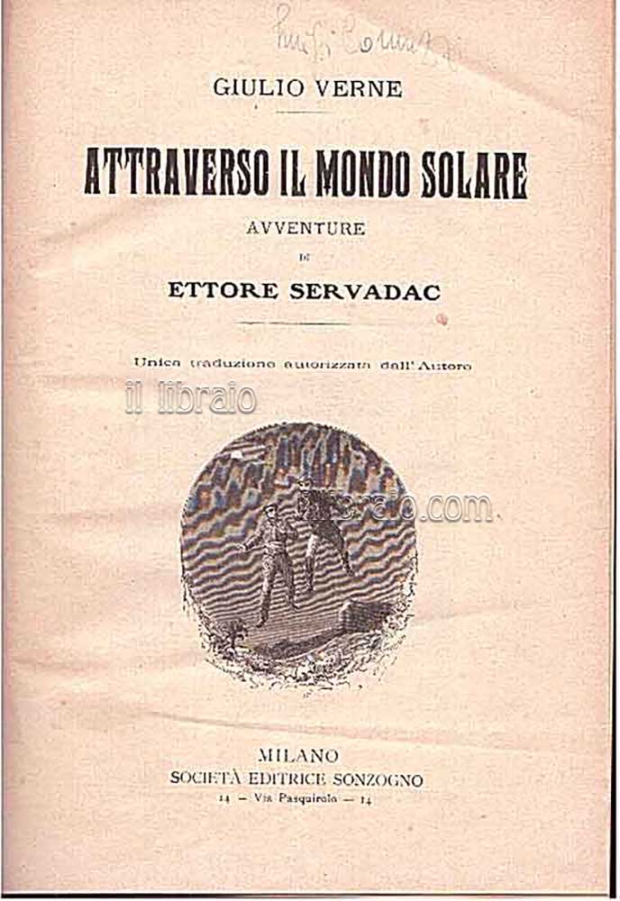 Attraverso il mondo solare. Avventure di Ettore Servadac
