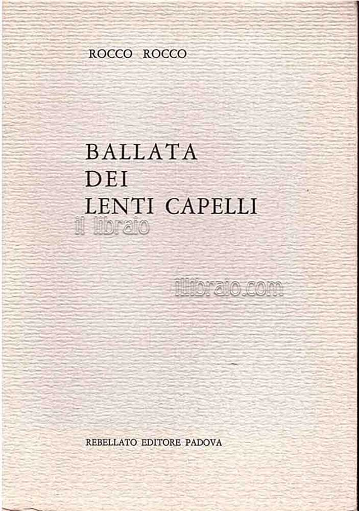 Ballata dei lenti capelli