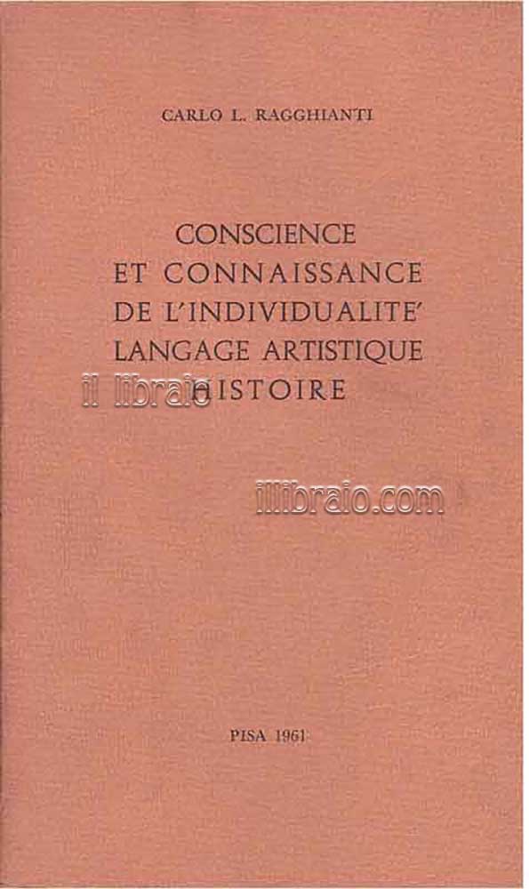 Conscience et connaissance de l'individualitè langage artistique histoire