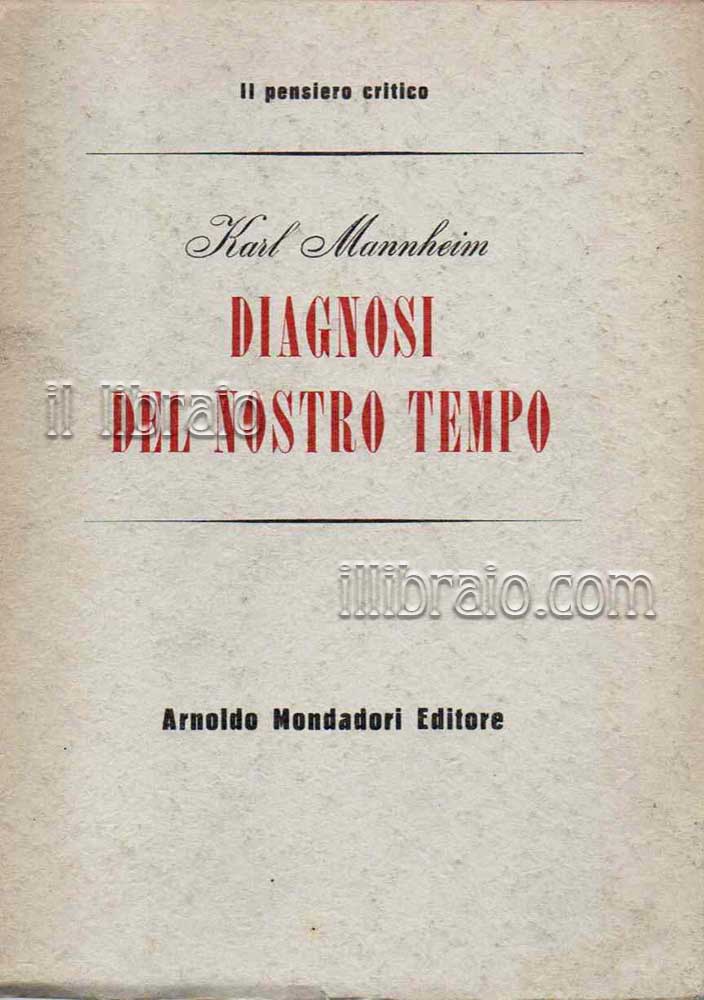 Diagnosi del nostro tempo