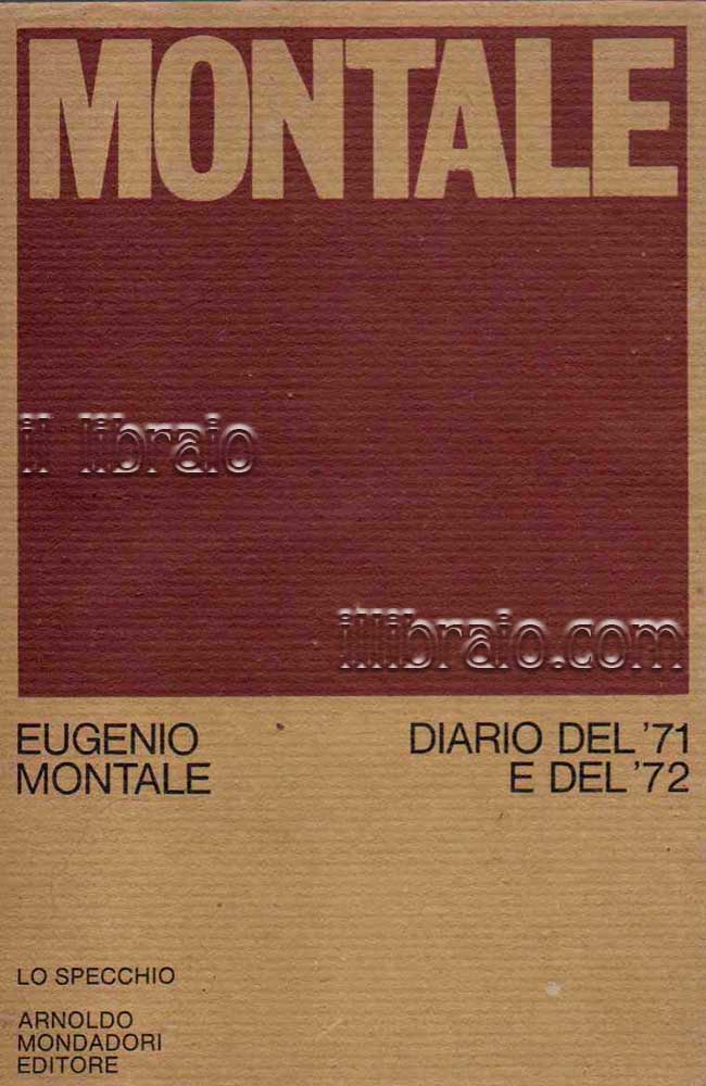 Diario del '71 e del '72