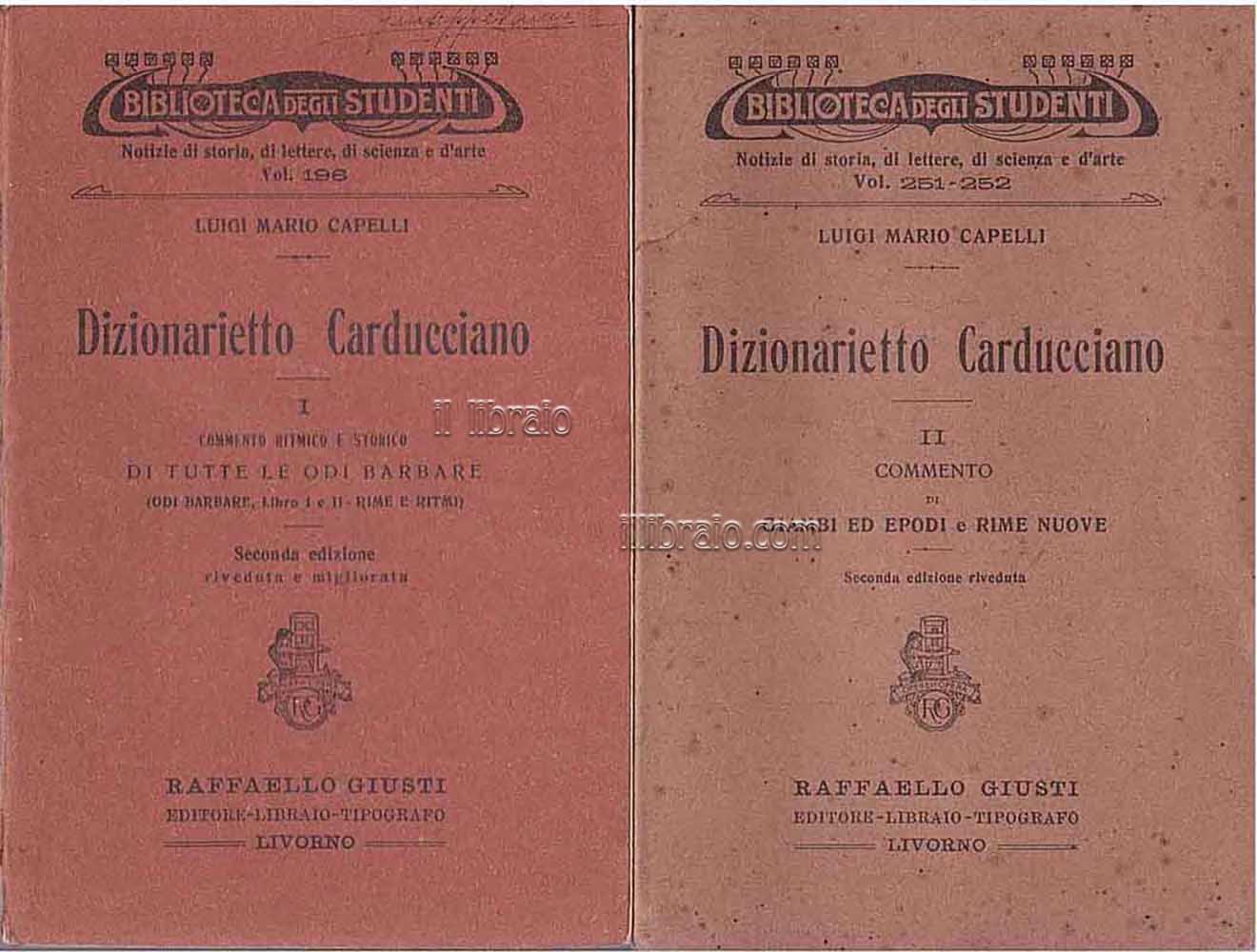 Dizionarietto Carducciano