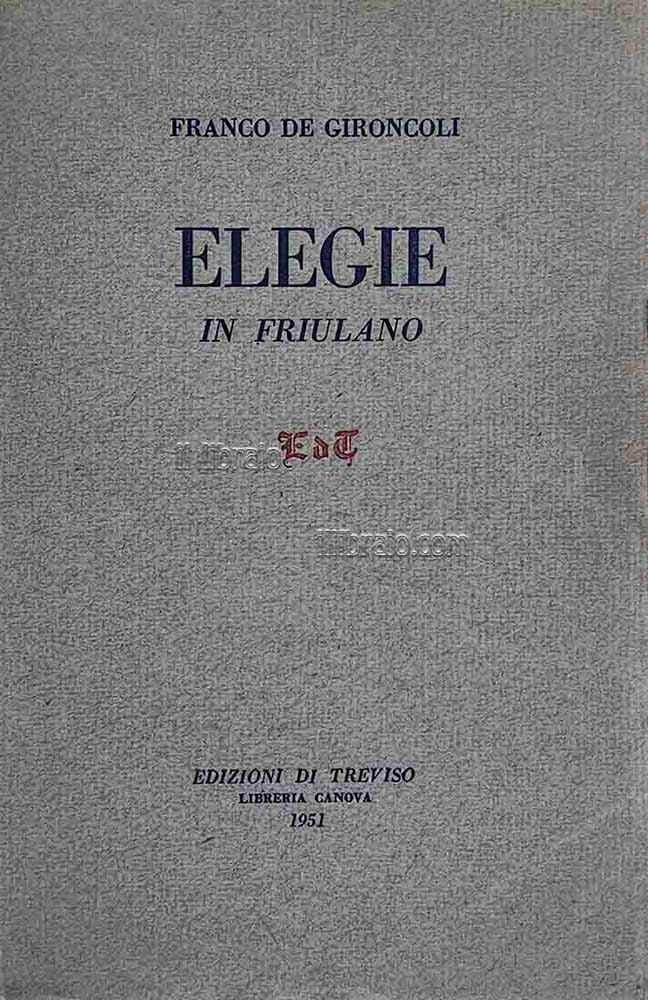 Elegie in friulano