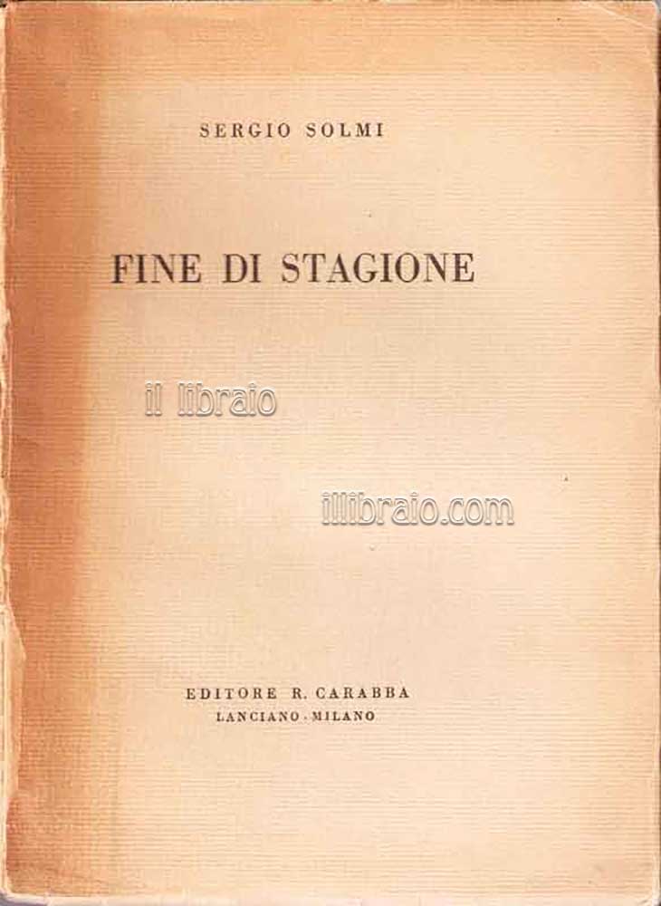 Fine di stagione