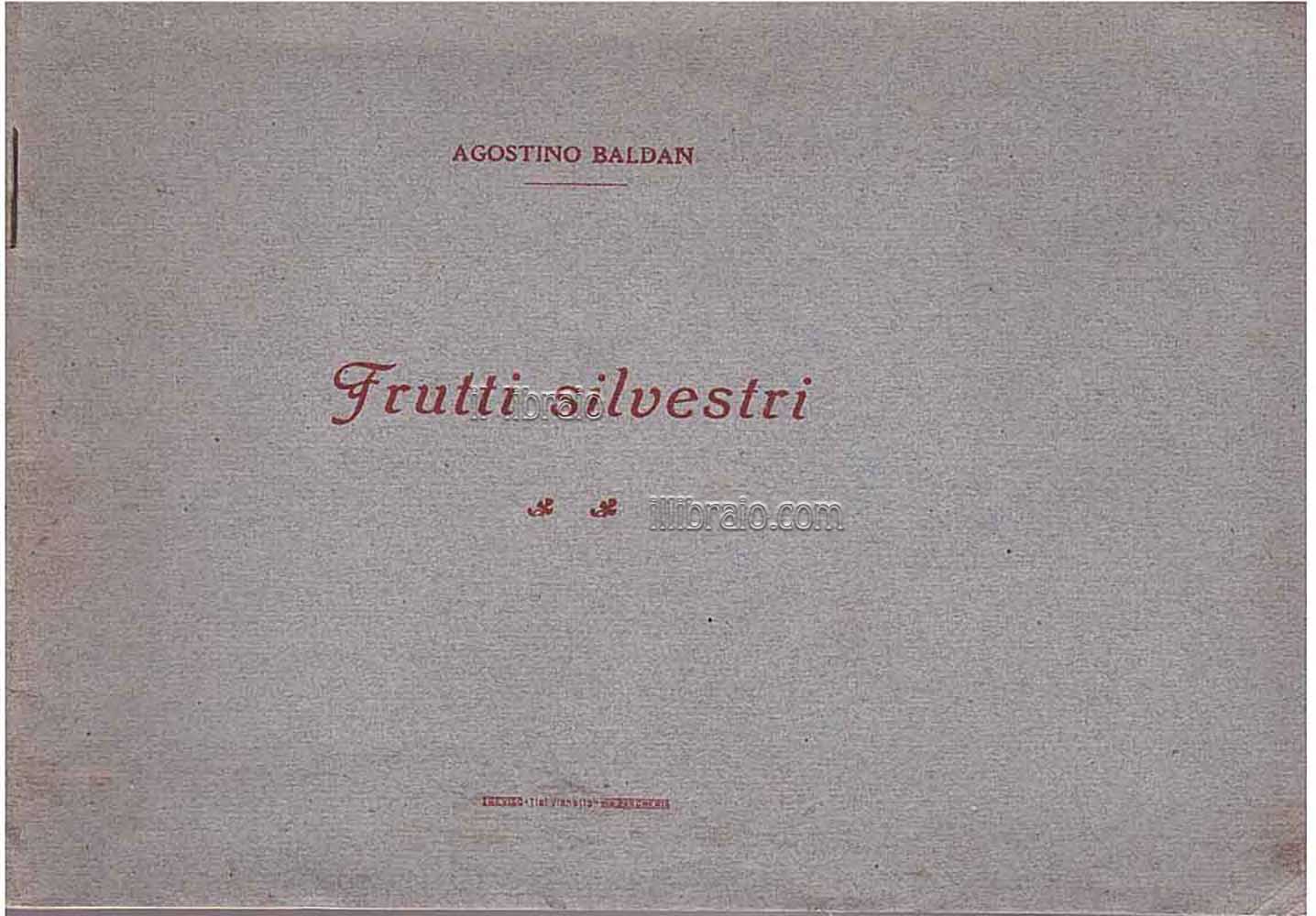 Frutti silvestri. Sonetti