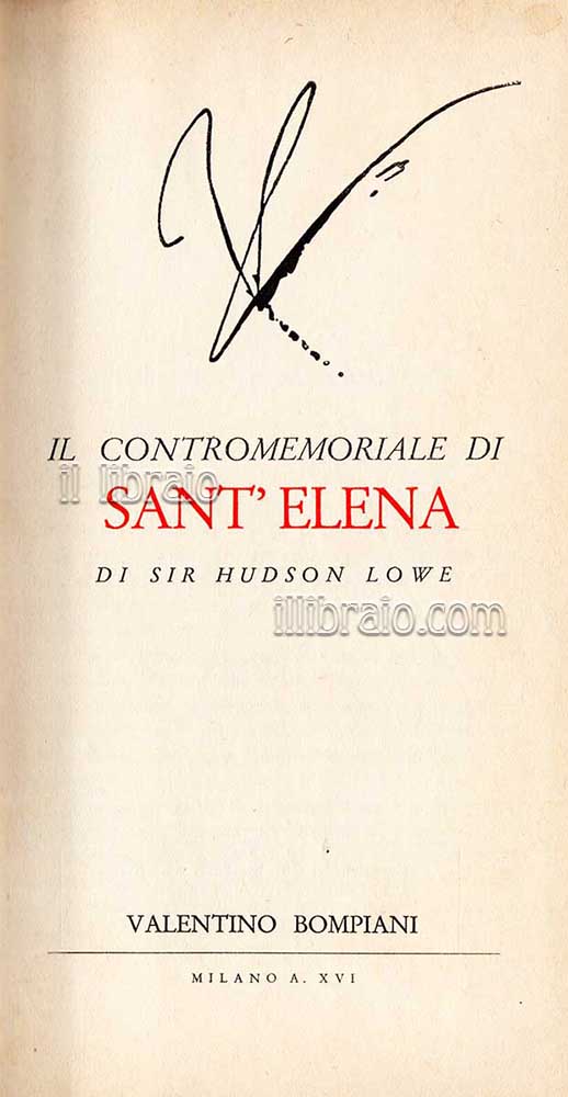 Il contromemoriale di Sant'Elena
