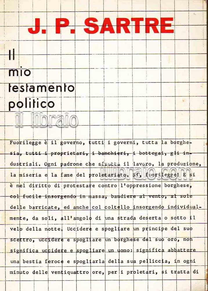 Il mio testamento politico