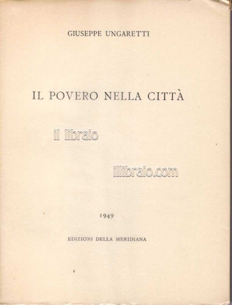 Il povero nella città