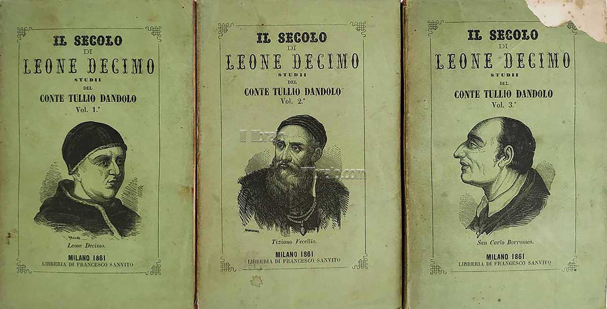 Il secolo di Leone decimo. Studii