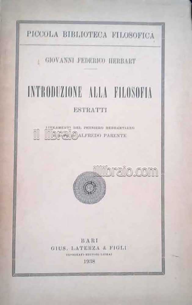 Introduzione alla filosofia (estratti)