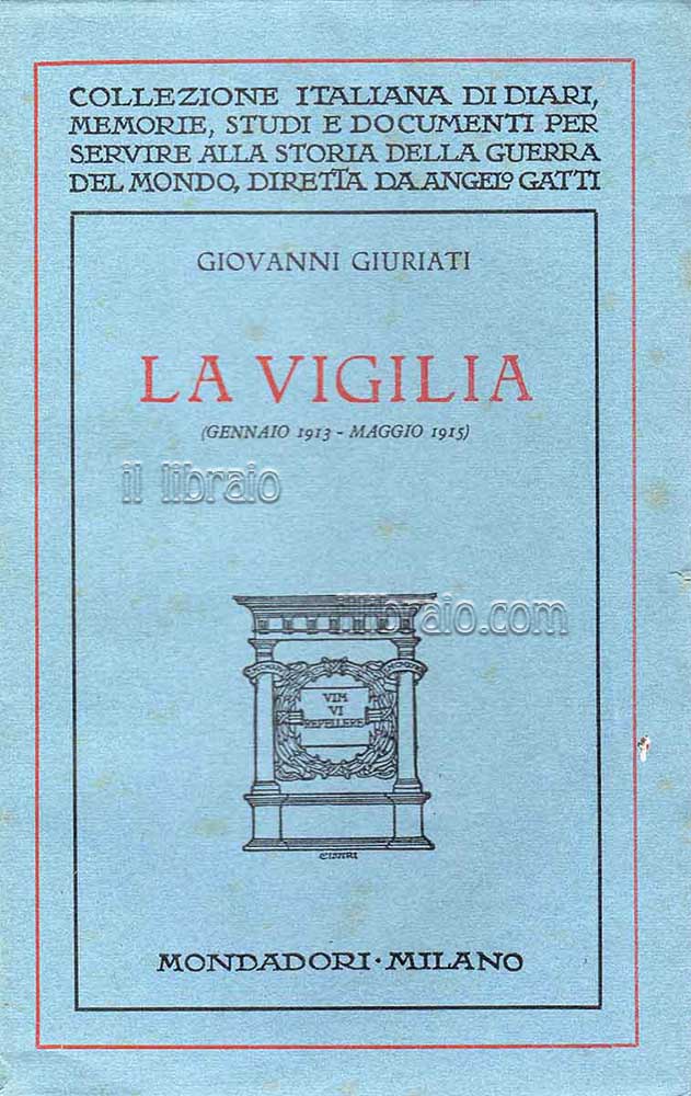 La vigilia (gennaio 1913 - maggio 1915)