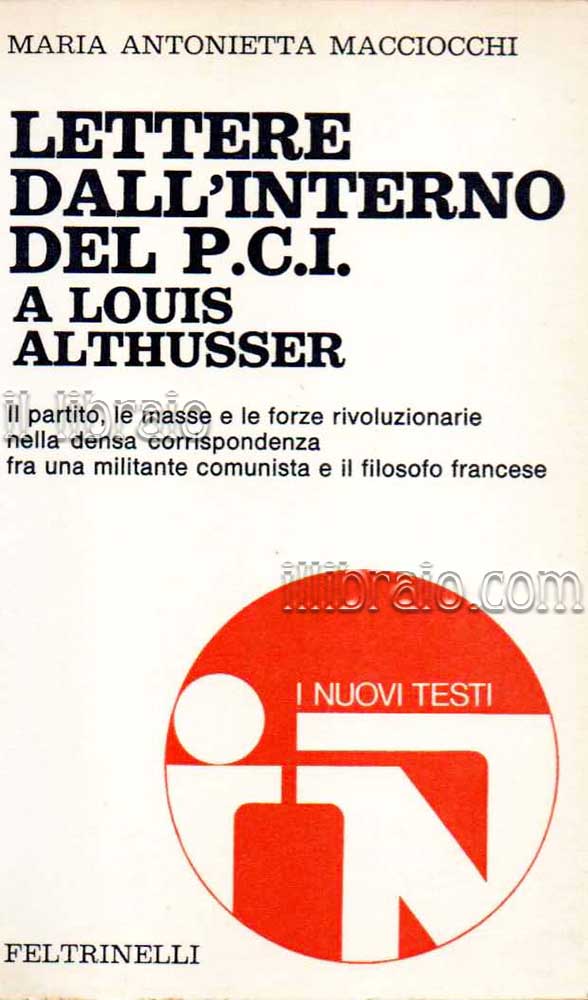 Lettere dall'interno del P.C.I. a Louis Althusser