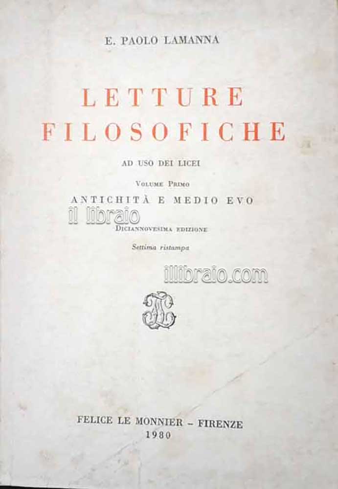 Letture filosofiche