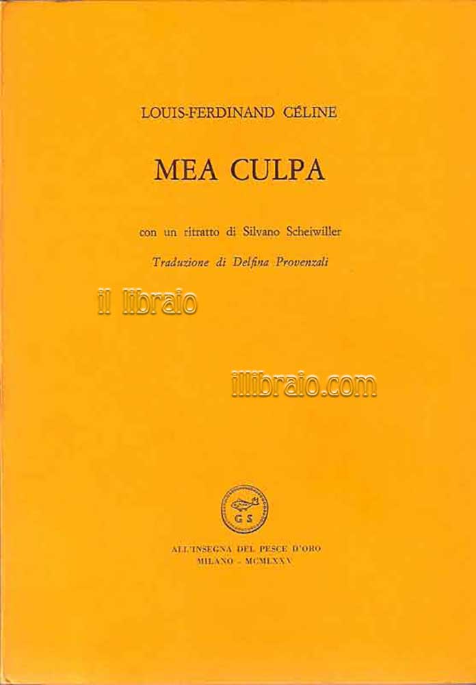 Mea culpa