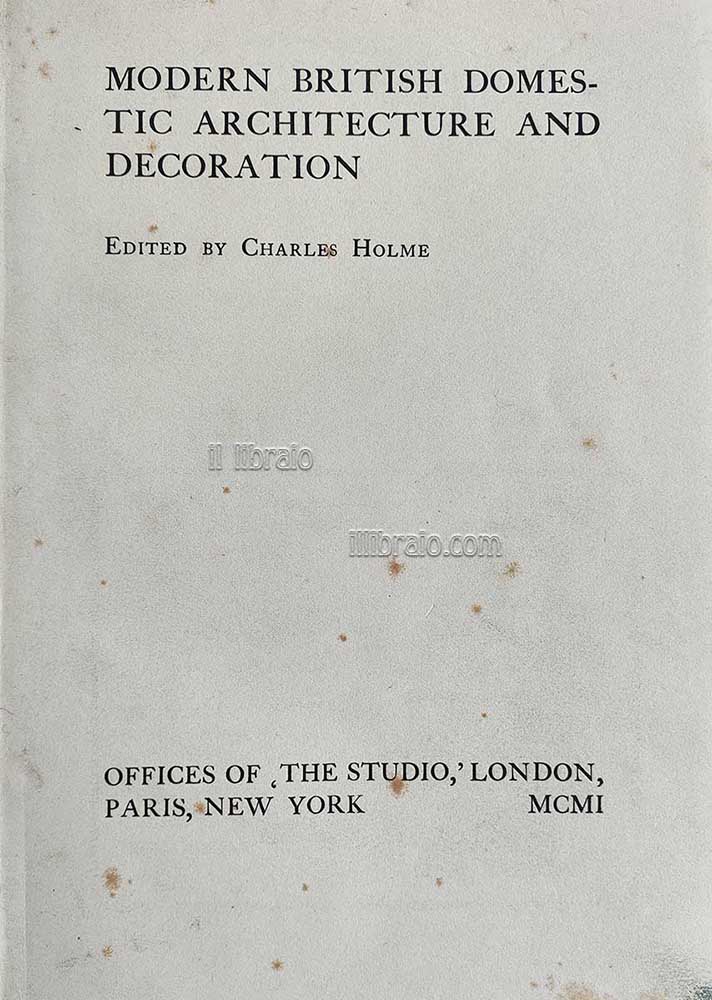 Modern British domestic architecture and decoration