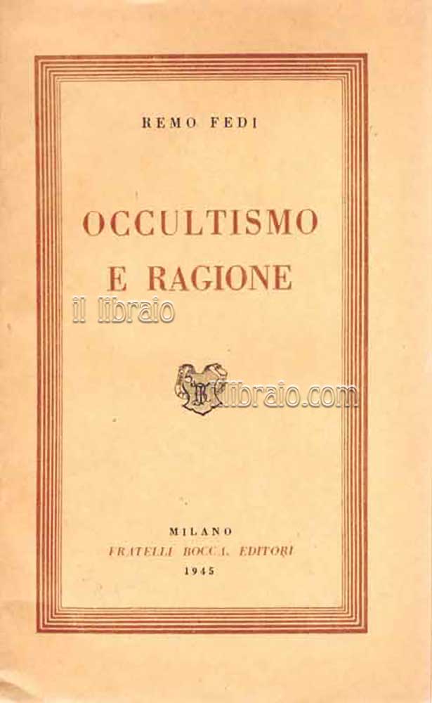 Occultismo e ragione