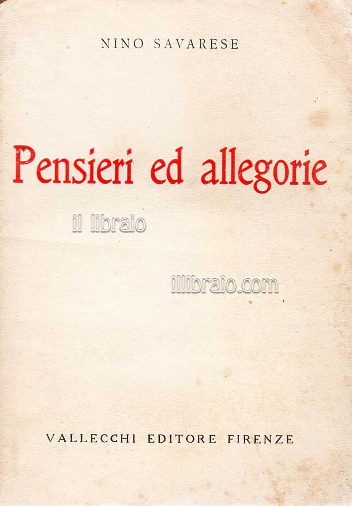 Pensieri ed allegorie (1915-1918)