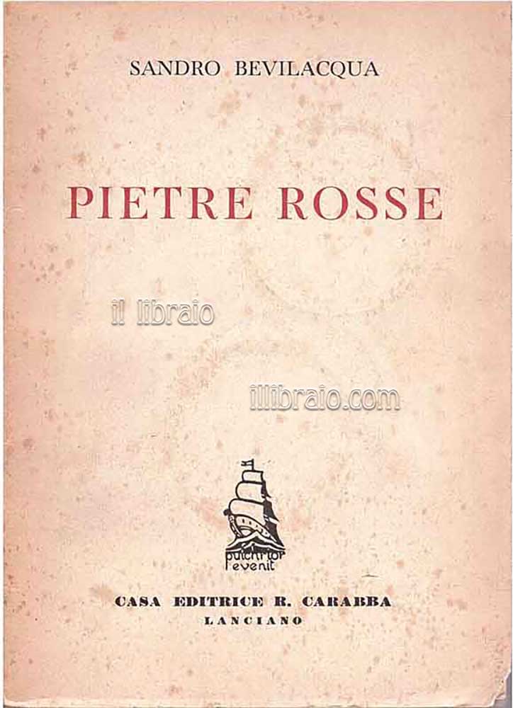 Pietre rosse (Liriche)