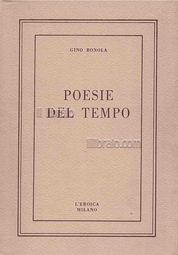 Poesie del tempo