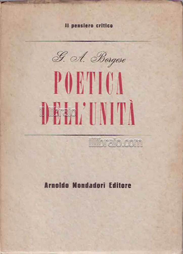 Poetica dell'unità