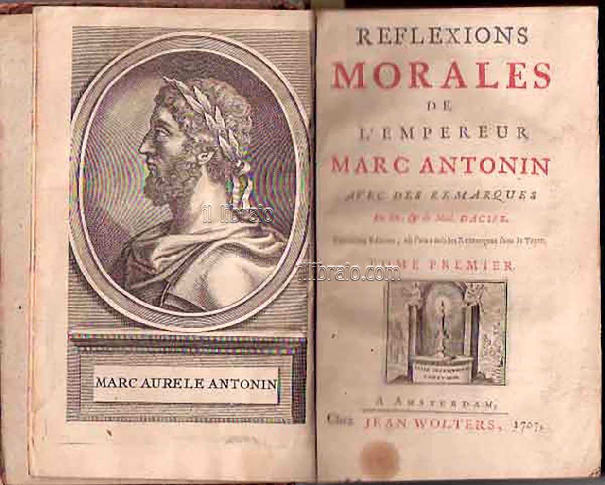 Reflexions morales de l'empereur Marc Antonin avec des remarques de …