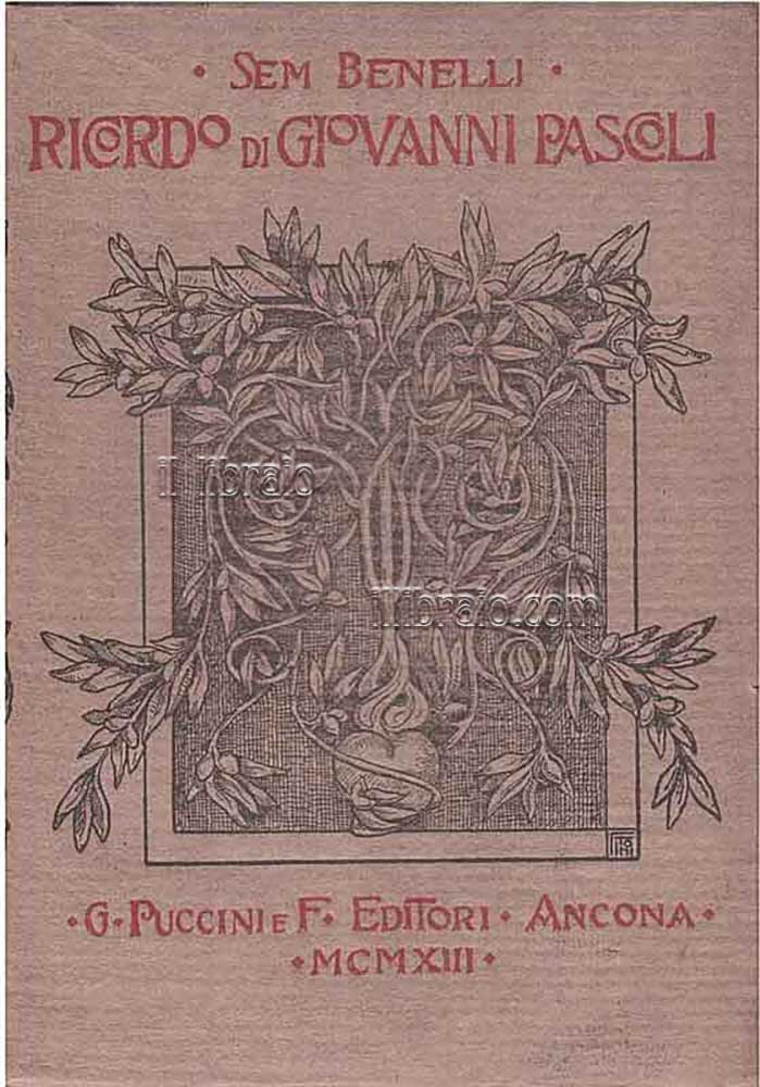 Ricordo di Giovanni Pascoli. Orazione
