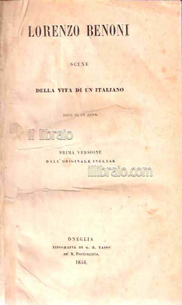 Scene della vita di un italiano edite da un amico