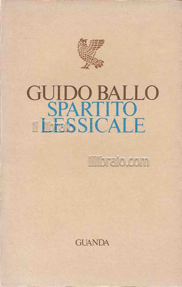 Spartito lessicale