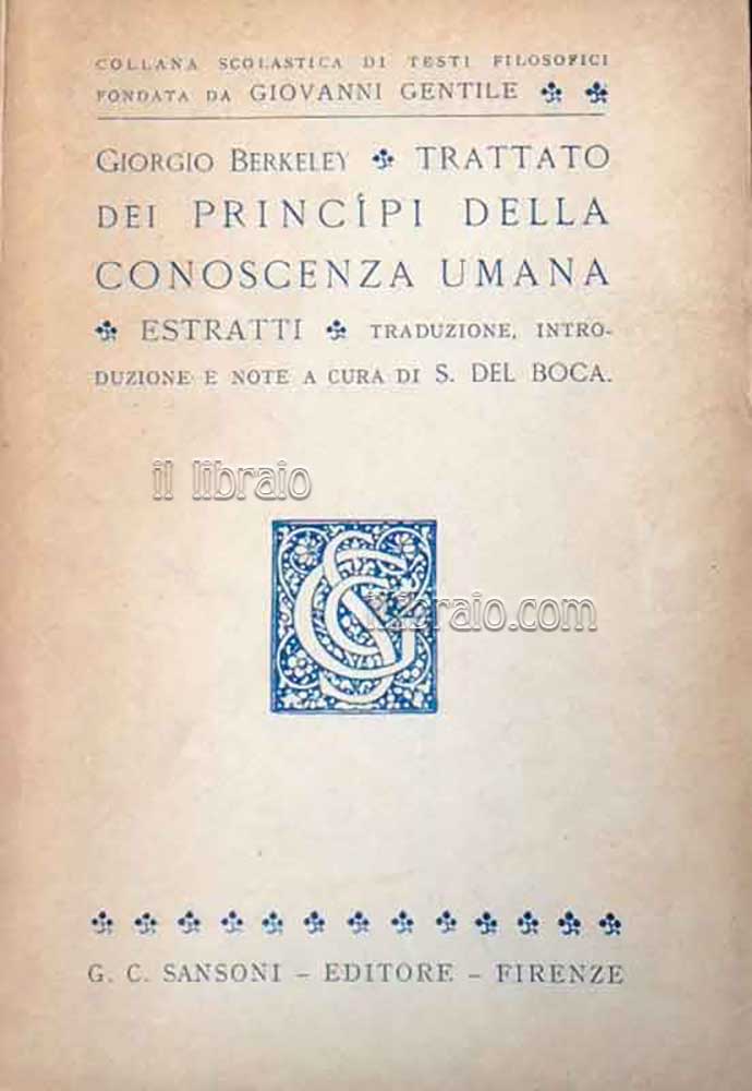 Trattato dei principi della conoscenza umana (estratti)