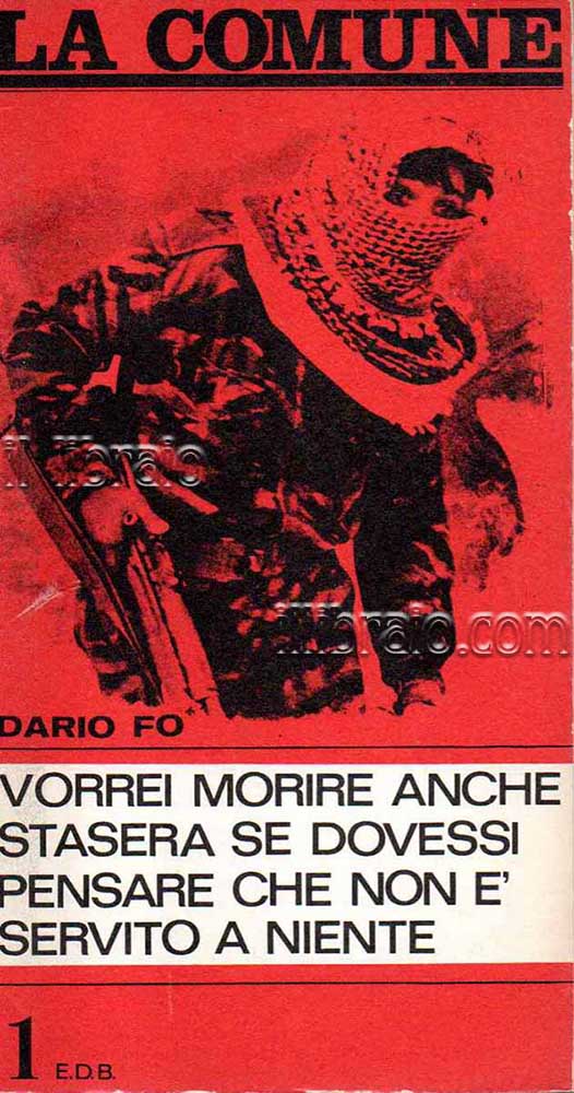 Vorrei morire anche stasera se dovessi pensare che non è …